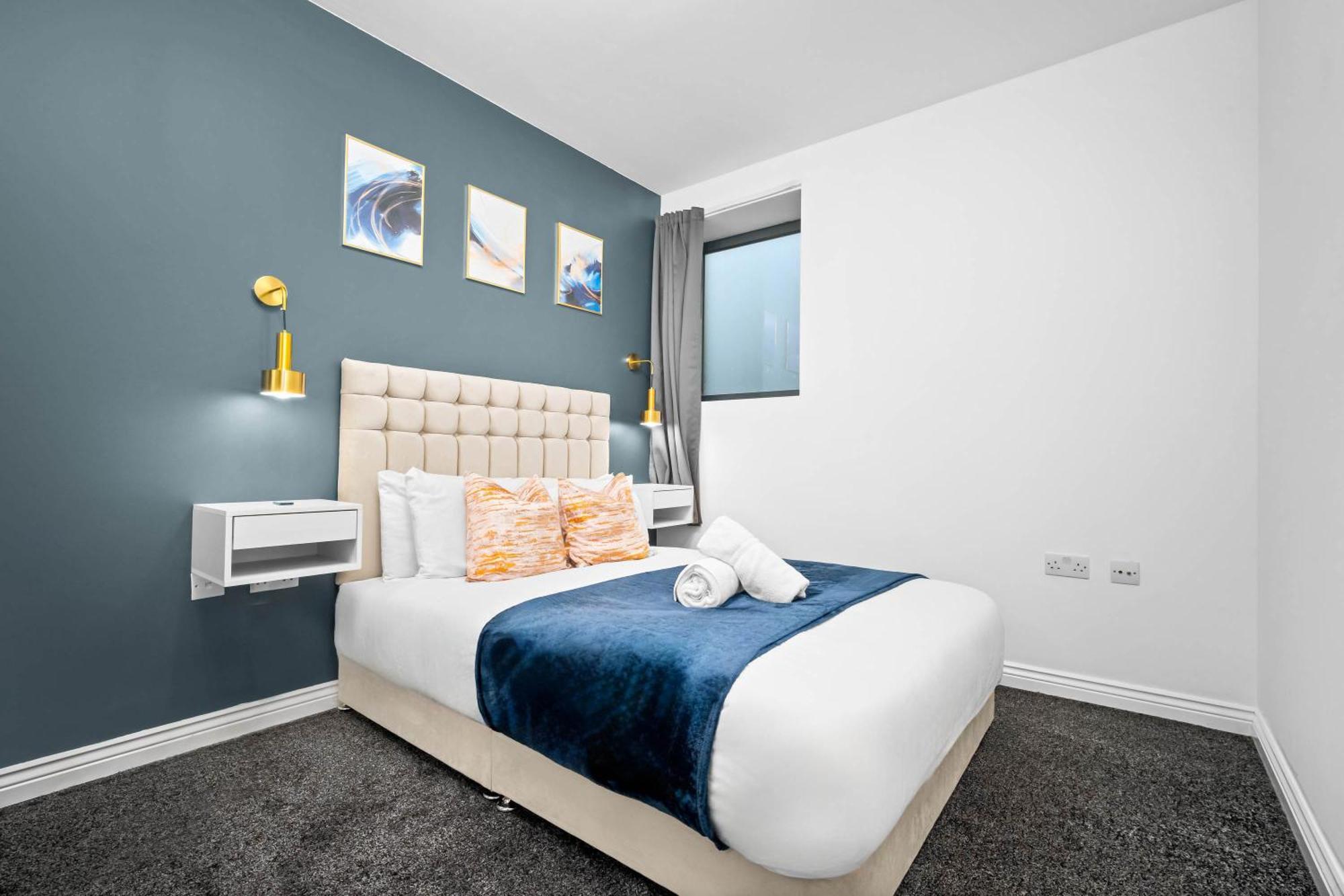 Luxury Two Bedroom Apartment - City Ceentre - Balcony - Jq - Netflix & Wifi - 11B Birmingham Esterno foto