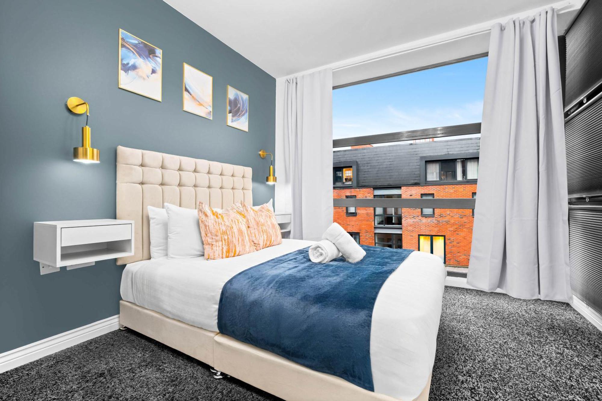Luxury Two Bedroom Apartment - City Ceentre - Balcony - Jq - Netflix & Wifi - 11B Birmingham Esterno foto