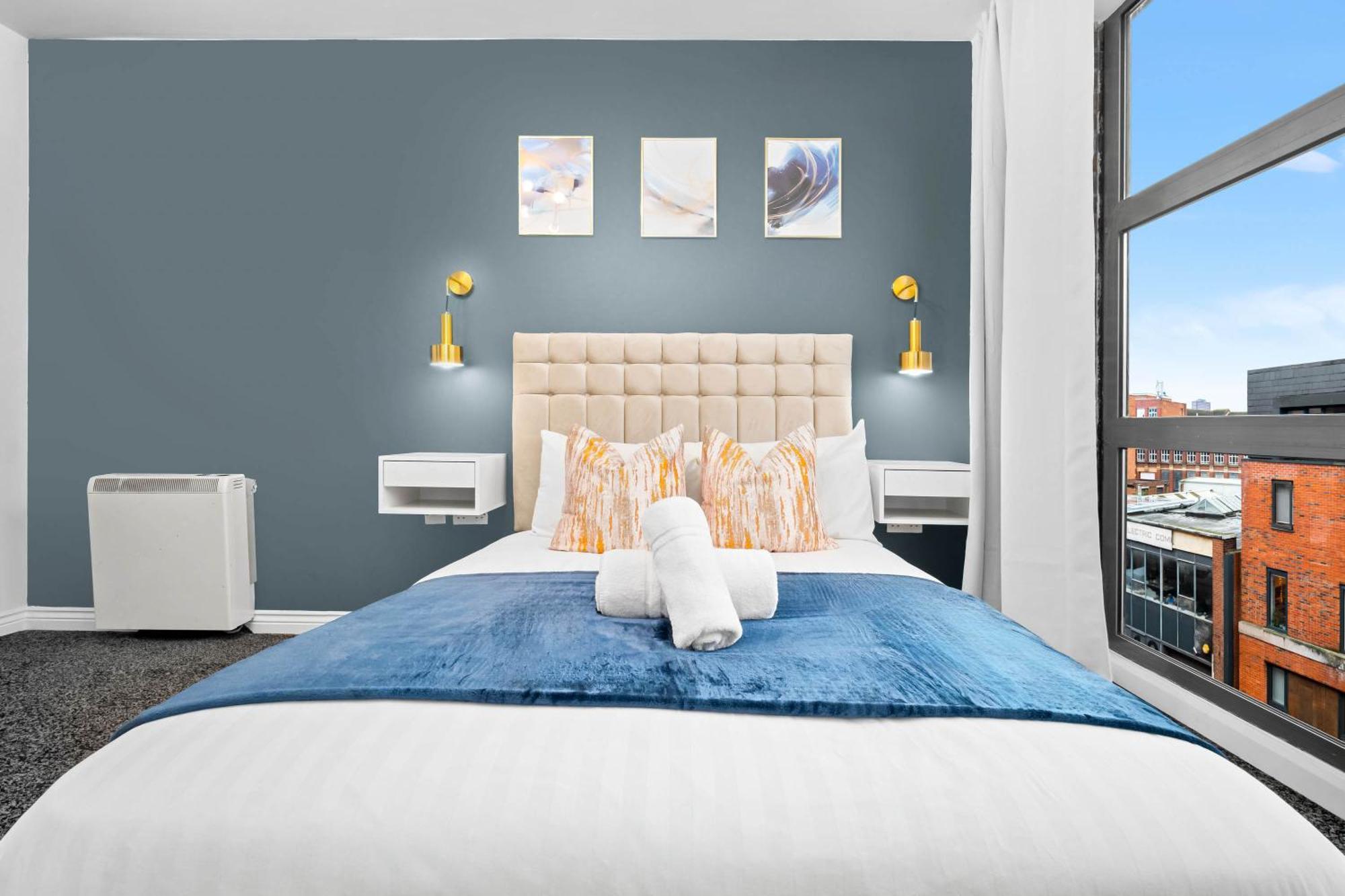 Luxury Two Bedroom Apartment - City Ceentre - Balcony - Jq - Netflix & Wifi - 11B Birmingham Esterno foto